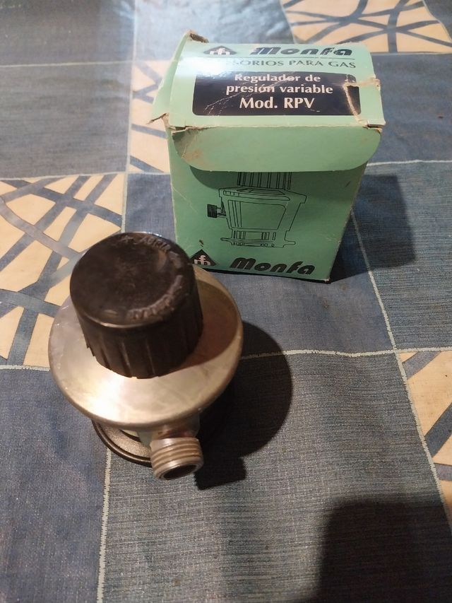 Regulador  para botella de butano
