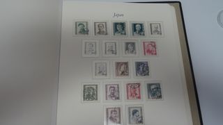 ALBUM DE SELLOS USADOS DE JAPON.