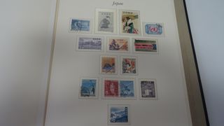 ALBUM DE SELLOS USADOS DE JAPON.