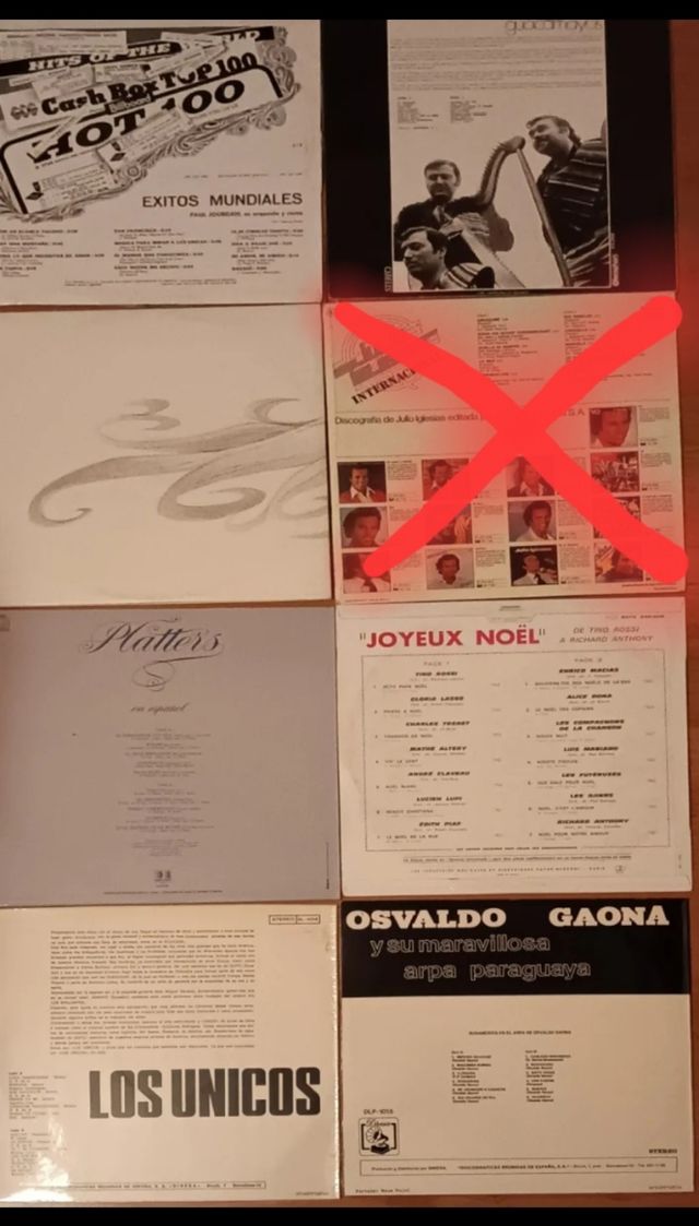 7 Vinilos MUSICOS VARIADOS