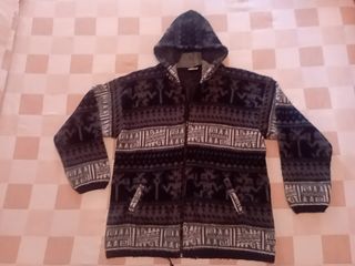 Chaqueta de hombre con capucha Lana de alpaca
T- L