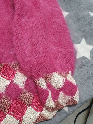 NUEVO JERSEY MUJER PUNTO Talla XL 