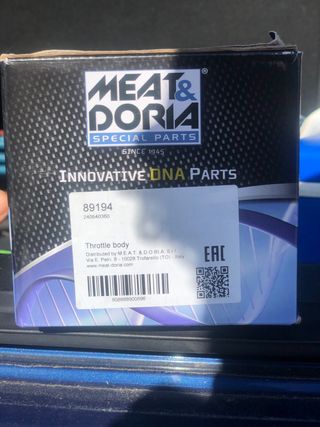 cuerpo de mariposa ford focus