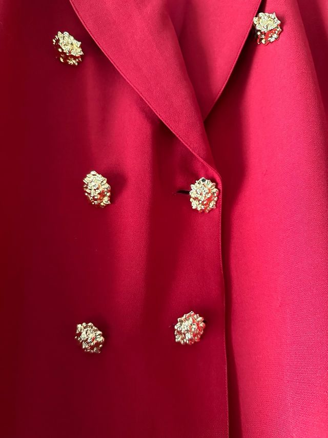 Abito blazer rosso TG46