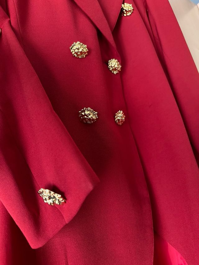Abito blazer rosso TG46