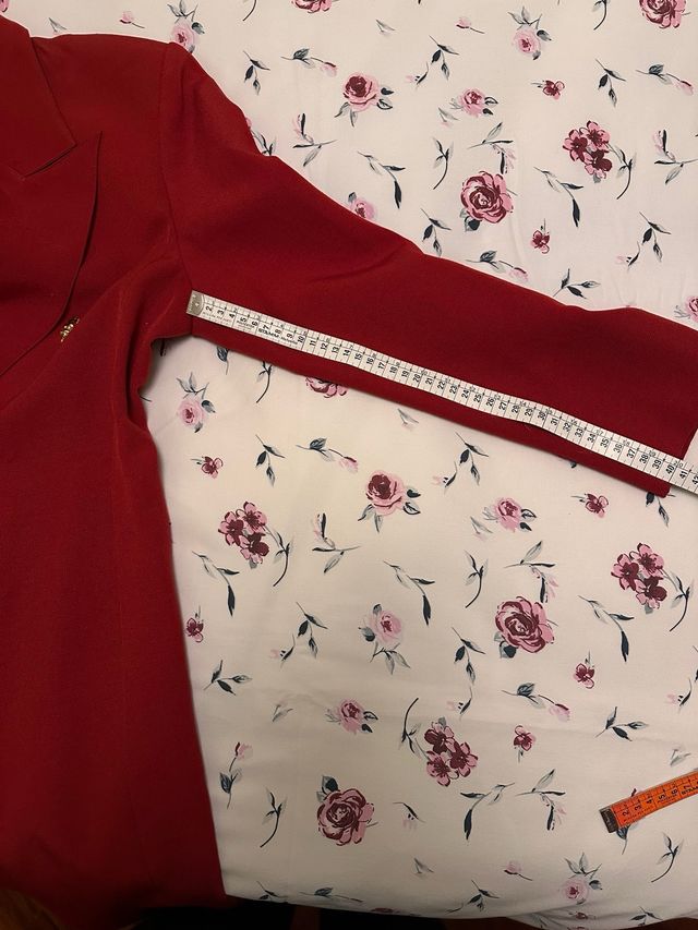 Abito blazer rosso TG46