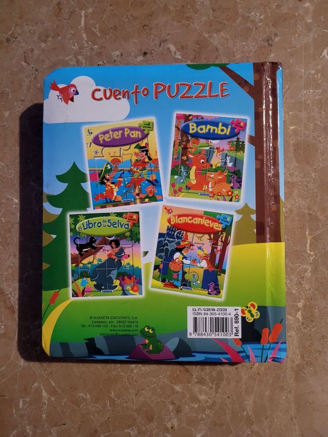 Libro puzzle infantil