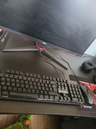 Teclado led gaming
