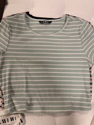 CAMISETAS SURTIDAS,M:CORTA Y TIRANTES,4 UNIDADES