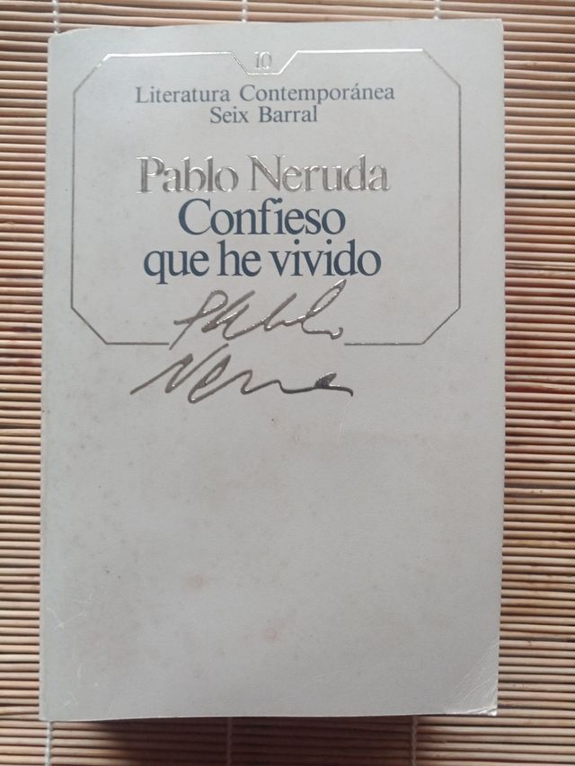 Literatura contemporánea Pablo Neruda