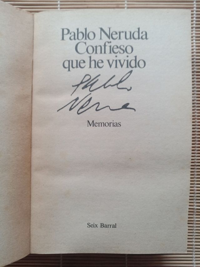 Literatura contemporánea Pablo Neruda