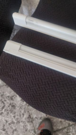 fluorescentes  led los 2 por 25 uno por 15