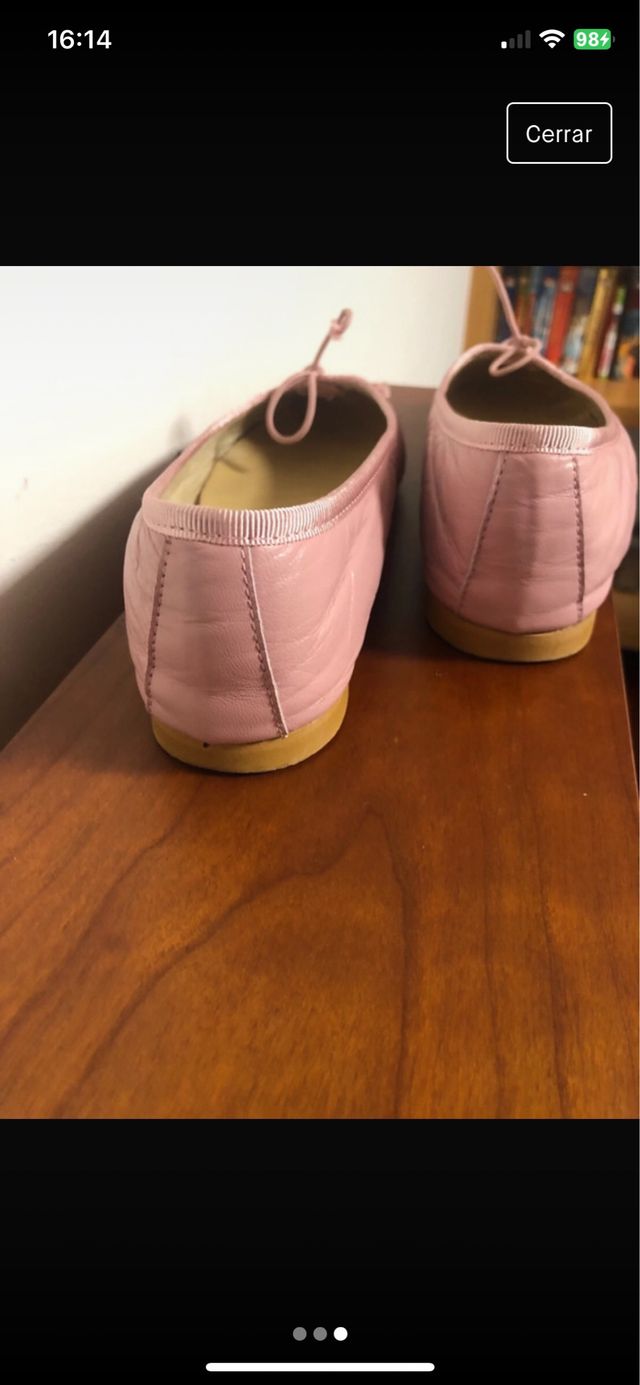 Bailarina piel rosa talla 39 de Deisidro.