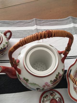 juego de té asiatico