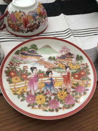 juego de té asiatico