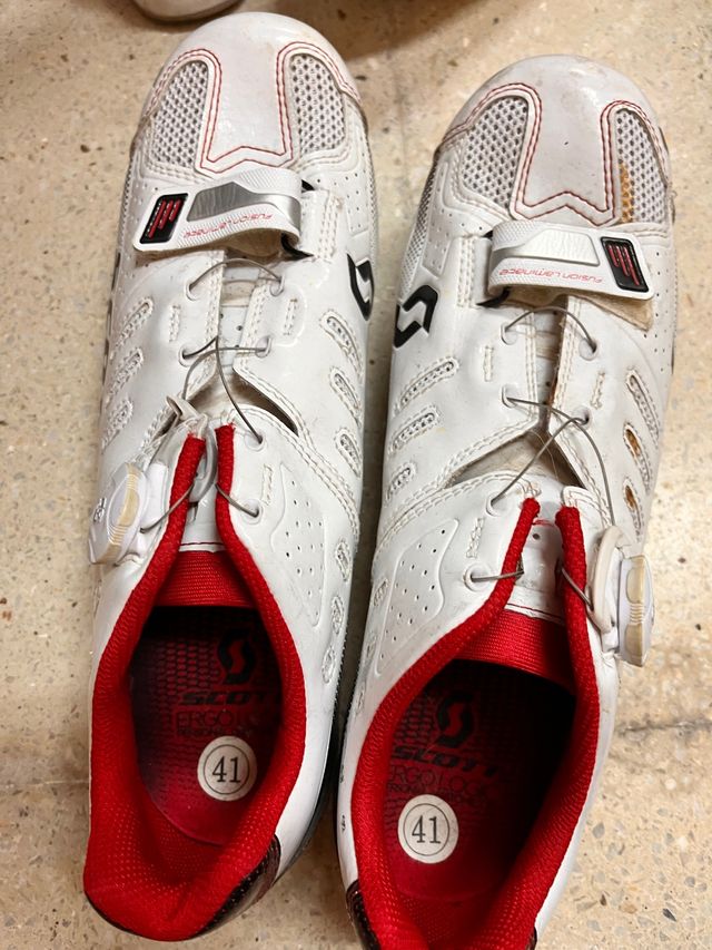 zapatillas ciclismo distintas marcas talla 41 y 42