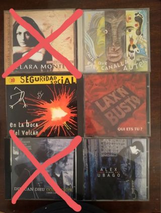 CD MUSICA POP a 1€.