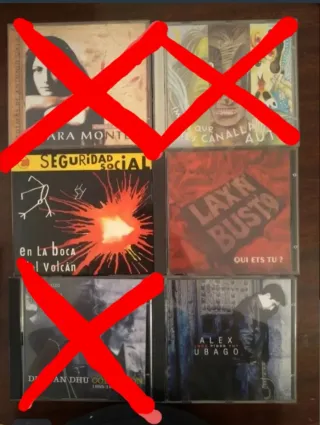 CD MUSICA POP a 1€.