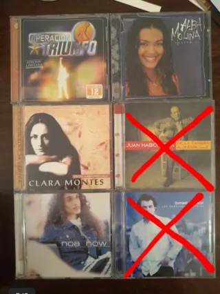 CD MUSICA POP a 1€.