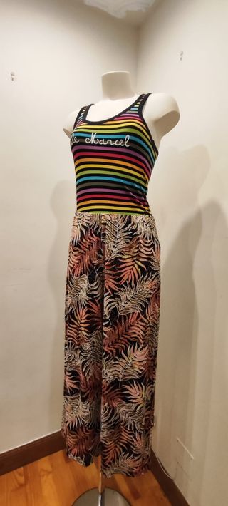 Pantalón de verano estampado mujer 