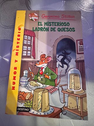 Geronimo Stilton el misteriodo ladron de quesos