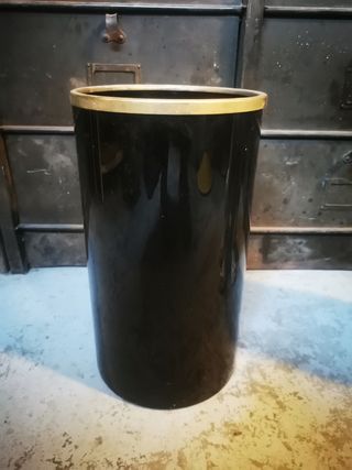 Paragüero, papelera, cerámica. Vintage