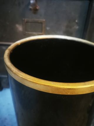 Paragüero, papelera, cerámica. Vintage