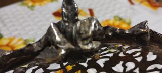 Centrotavola placato argento Sheffield collection