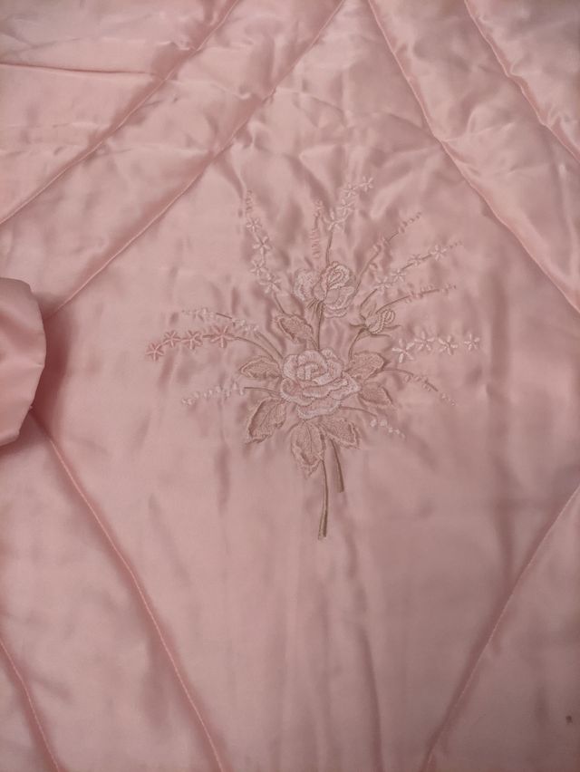 2 edredones de raso para camas de 90