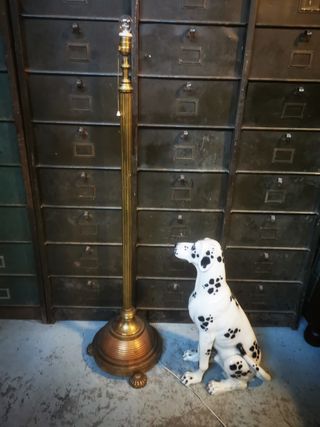 Lampara de pie. Latón. Vintage