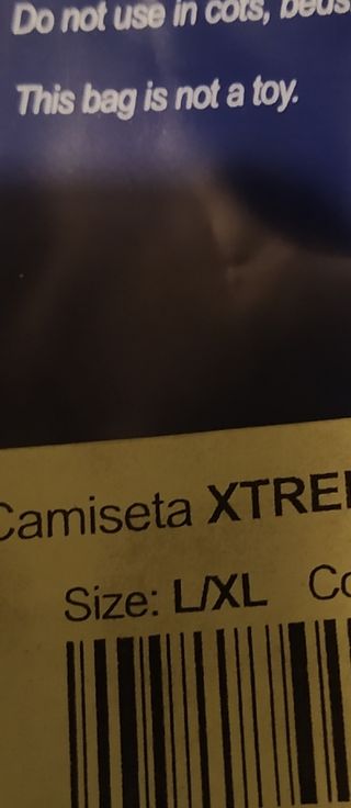 Camiseta térmica para talla L-XL