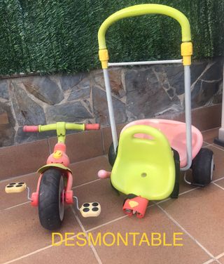 Triciclo silla de paseo niños baby too berchet