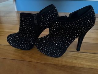 botin zapato fiesta tacon