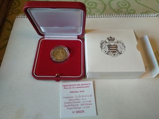 MONEDA DE 2€ DE MÓNACO 2020 PROOF