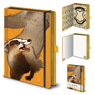 Harry Potter A5 notebook Hufflepuff Tasso Rosso
