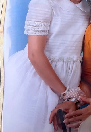 vestido de comunion niña