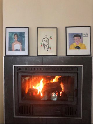 Modigliani y Simone de Beauvoir. Obras arte Paris