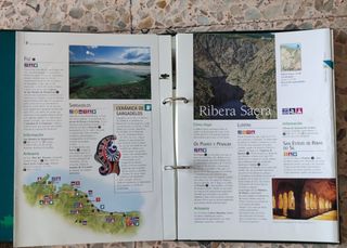 Fichero + libro Rutas de españa