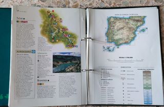 Fichero + libro Rutas de españa