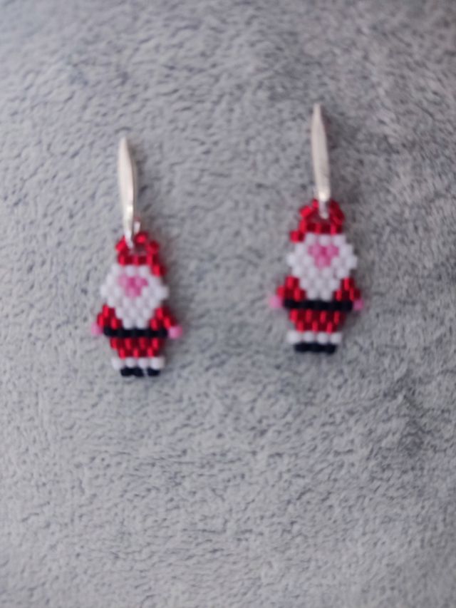 Pendientes papá noel