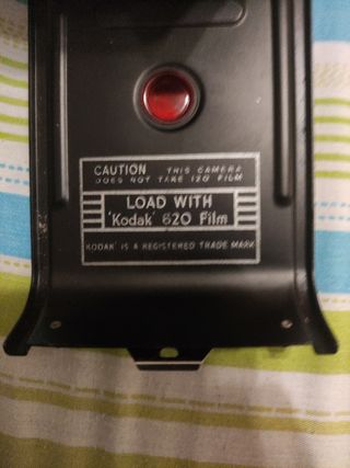 DIFÍCIL Y ANTIGUA CÁMARA KODAK DUAFLEX.