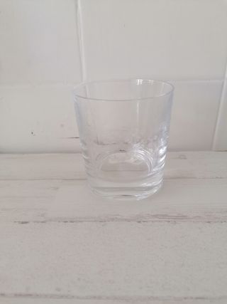 Conjunto 4 Copos Whisky Vidro Trabalhado