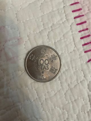 monedas 100 pesetas