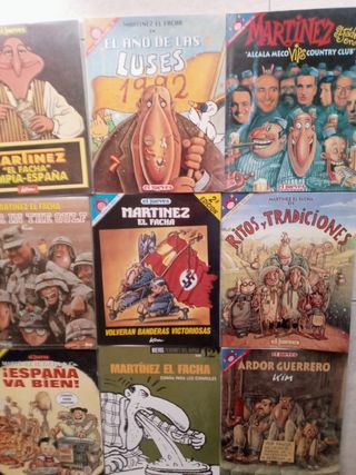 12 LIBROS MARTINEZ EL FACHA EL JUEVES