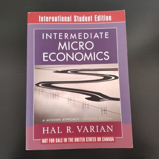 Intermediate Microeconomics-Hal R.Varian