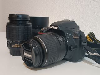 Cámara de fotos Nikon D3300 + Objetivos