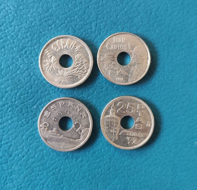 Monedas 25 pesetas