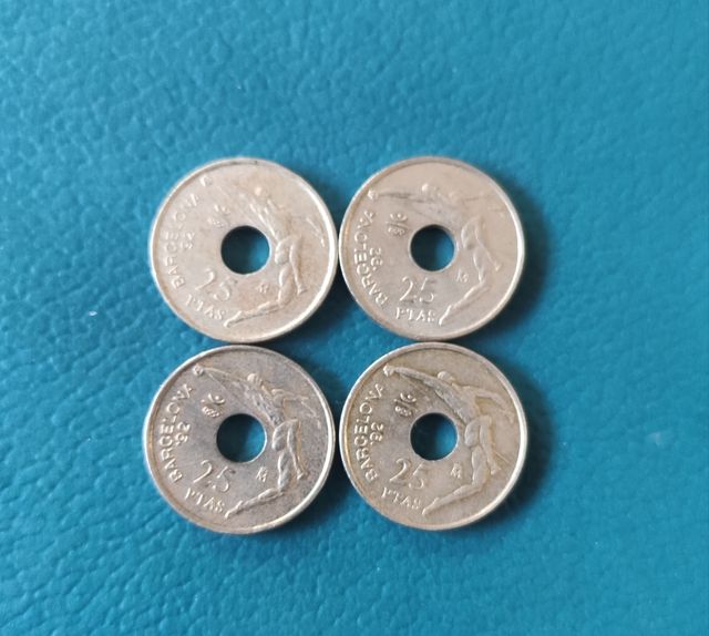 Monedas 25 pesetas