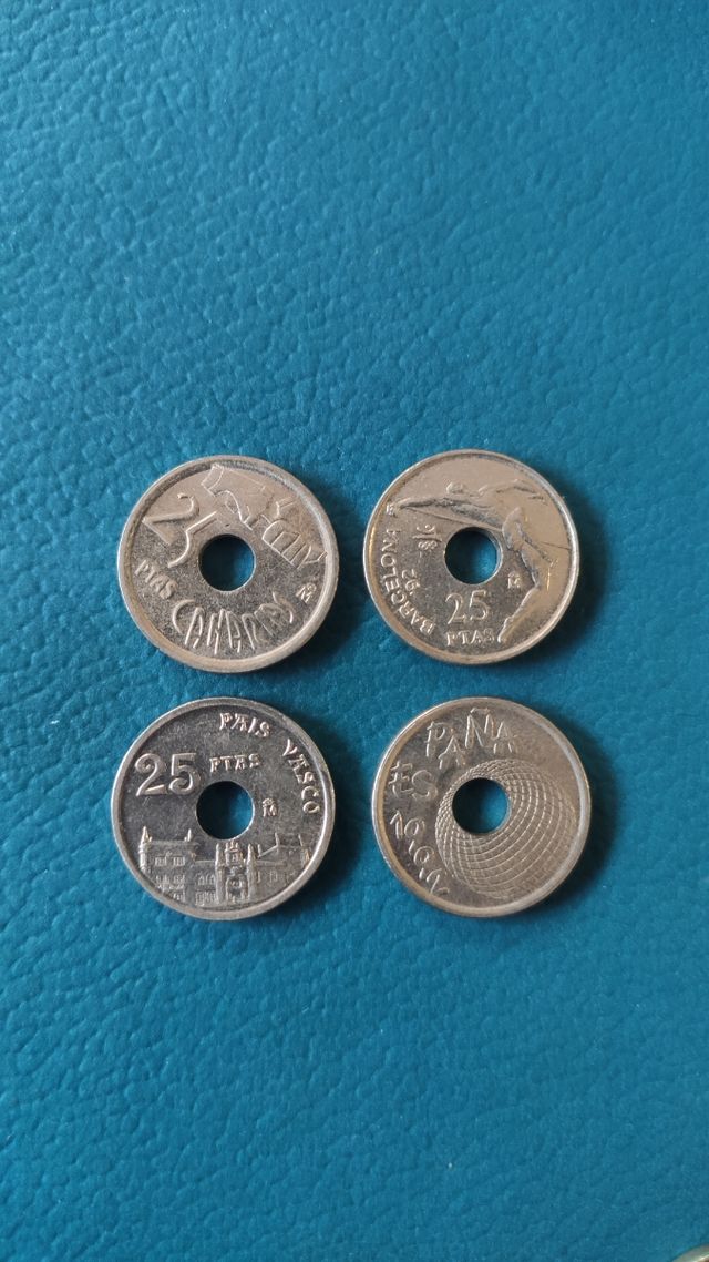 Monedas 25 pesetas