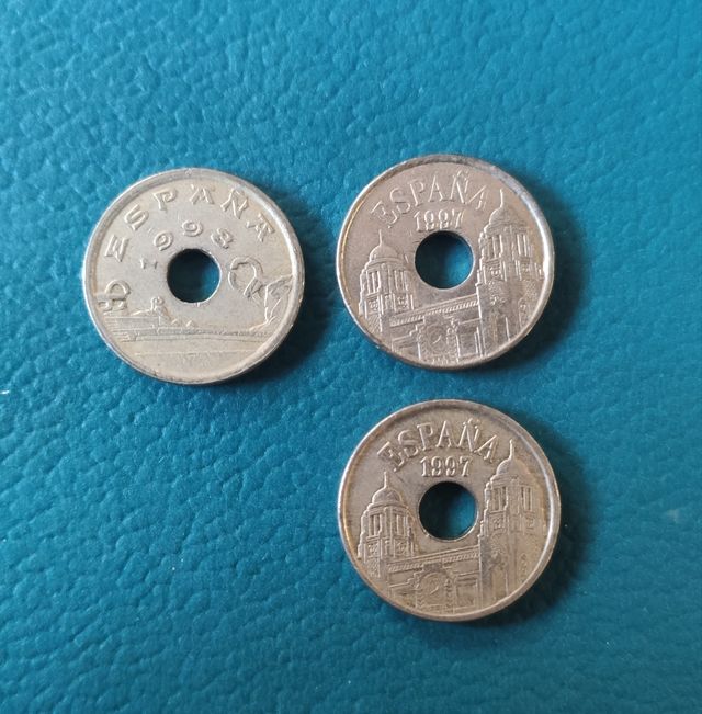 Monedas 25 pesetas